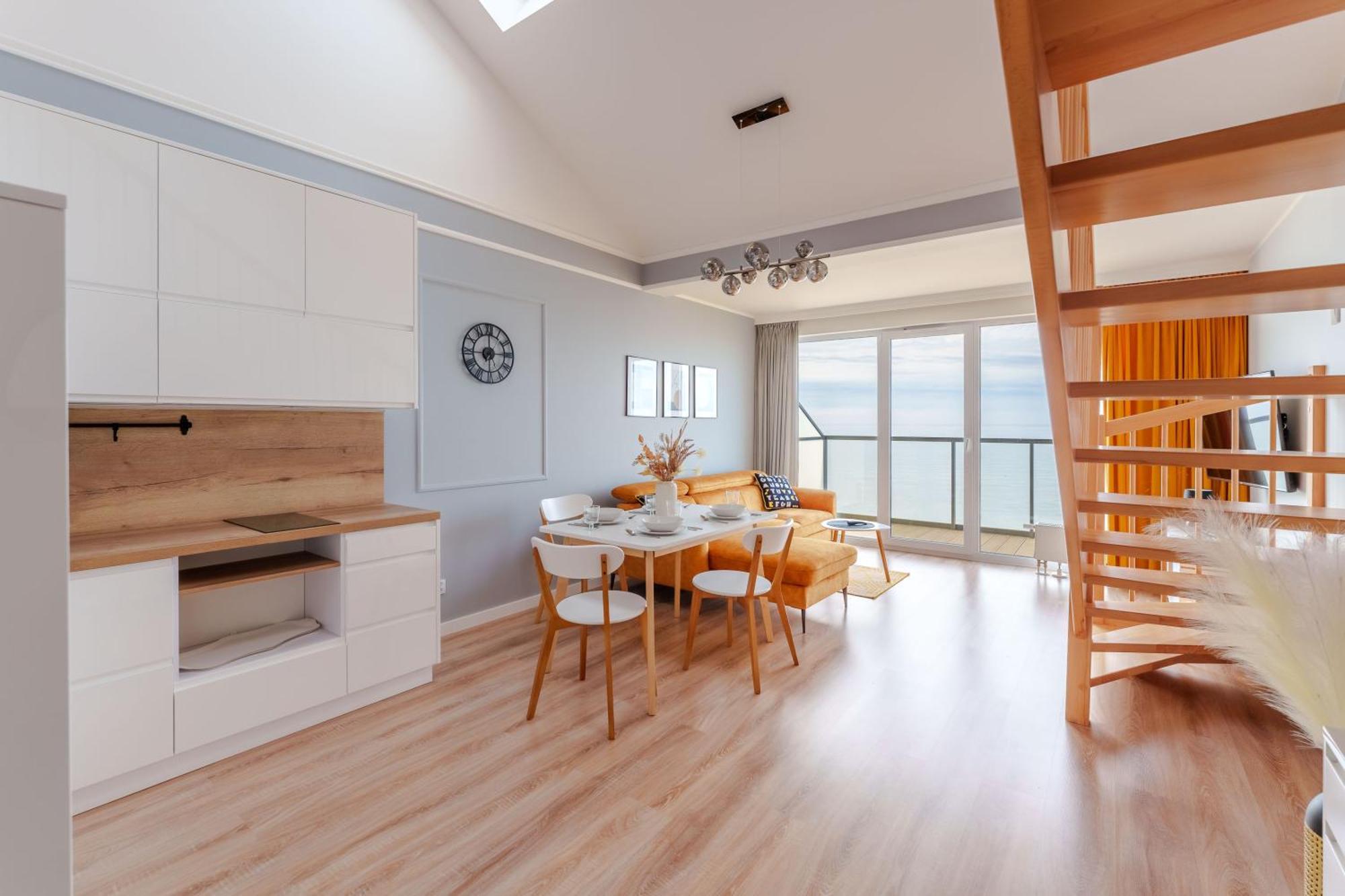Ustronie Apartments Z Widokiem Na Morze 20 M Do Plazy 우스트 노리 모르스키 외부 사진