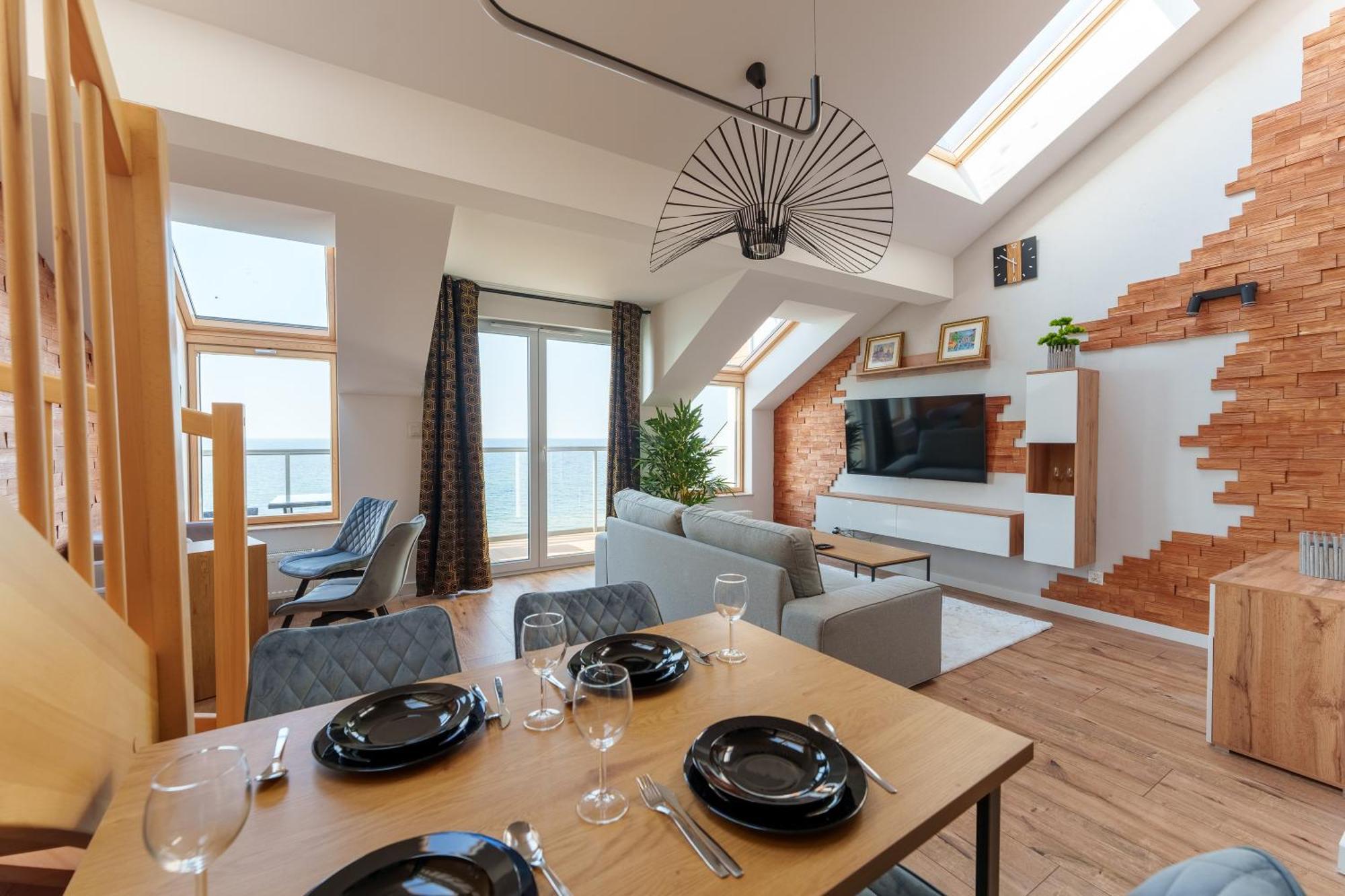 Ustronie Apartments Z Widokiem Na Morze 20 M Do Plazy 우스트 노리 모르스키 외부 사진